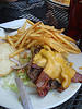 you said burger with chedar ?